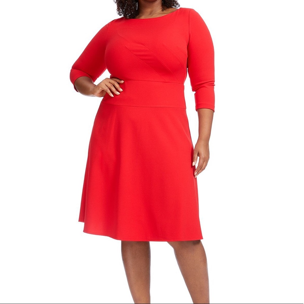 Donna Morgan red dress